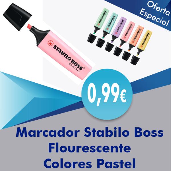 Marcador Stabilo Pastel